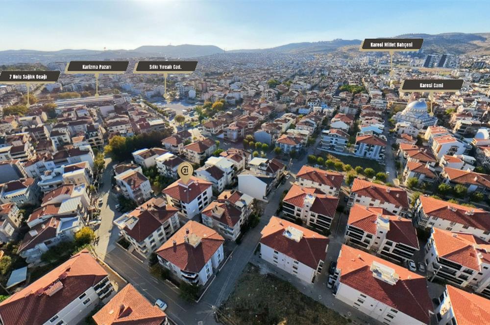 BALIKESİR KARESİ PAŞAALANINDA SATILIK 3+1 DAİRE C21BAL