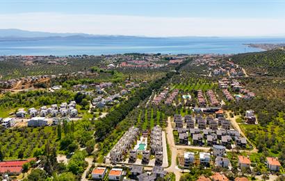 EDREMİT GÜREDE SENFONİ KONAKLARINDA SATILIK LÜKS TAŞ VİLLA