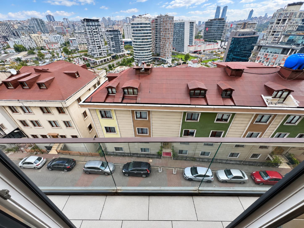 KAĞITHANE MİNT SATILIK DAİRE , ÖN CEPHE VE ŞEHİR MANZARALI