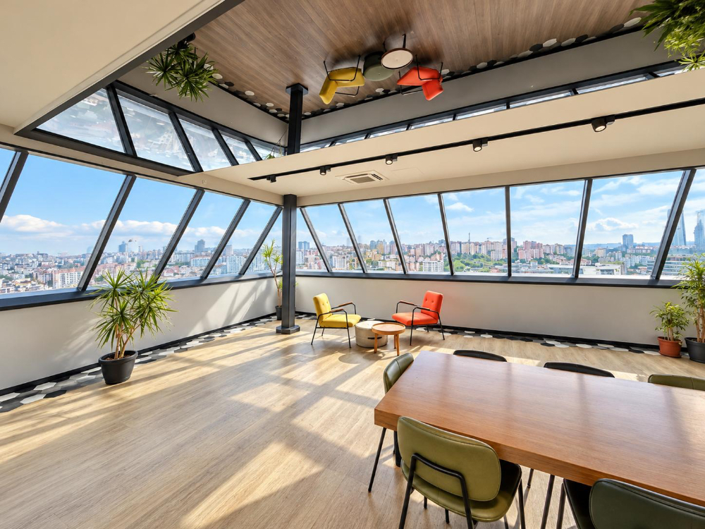 KAĞITHANE MİNT SATILIK DAİRE , ÖN CEPHE VE ŞEHİR MANZARALI